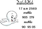 ชุดสรุปงวดวันที่ 17/1/69 คู่ท้ายบน